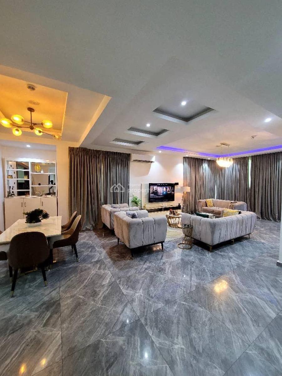 4 Bedroom Apartment, Available for Immediate Bookings., Bourdilon Road, Ikoyi, Lagos, House Short Let