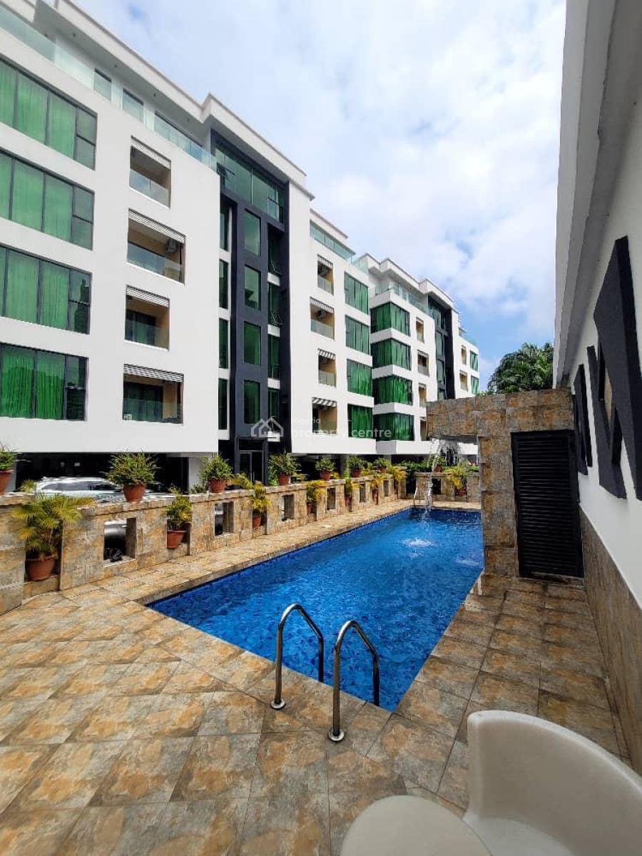 4 Bedroom Apartment, Available for Immediate Bookings., Bourdilon Road, Ikoyi, Lagos, House Short Let