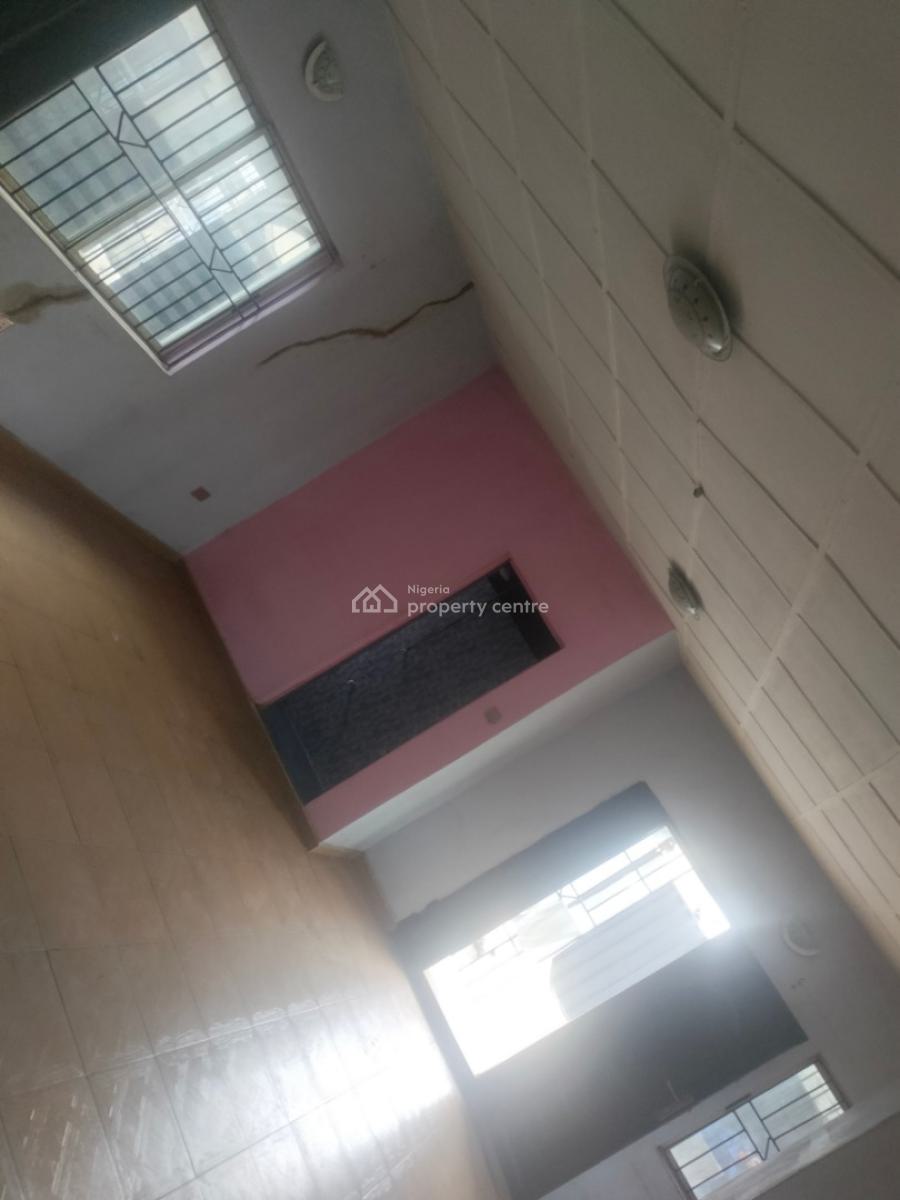 Standard 3bedroom Bungalow in a Good Location Accessible to The Bustop, Owode Elede, Just 3 Minutes Walk to The Bustop, Mile 12, Kosofe, Lagos, Flat / Apartment for Rent