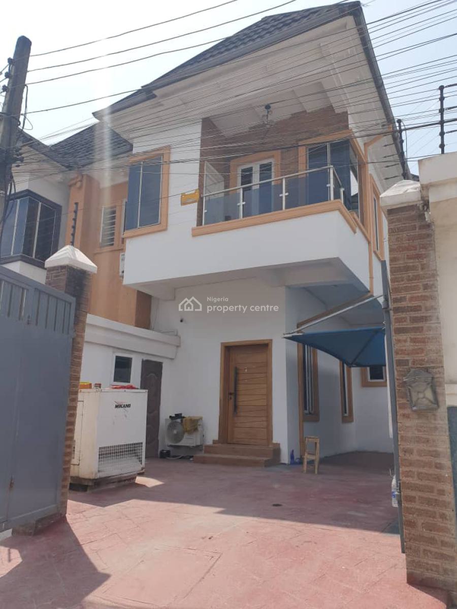 Spacious an Full Furnished 4 Bedroom Semi Detached Duplex with Bq, Osapa, Lekki, Lagos, Semi-detached Duplex for Rent
