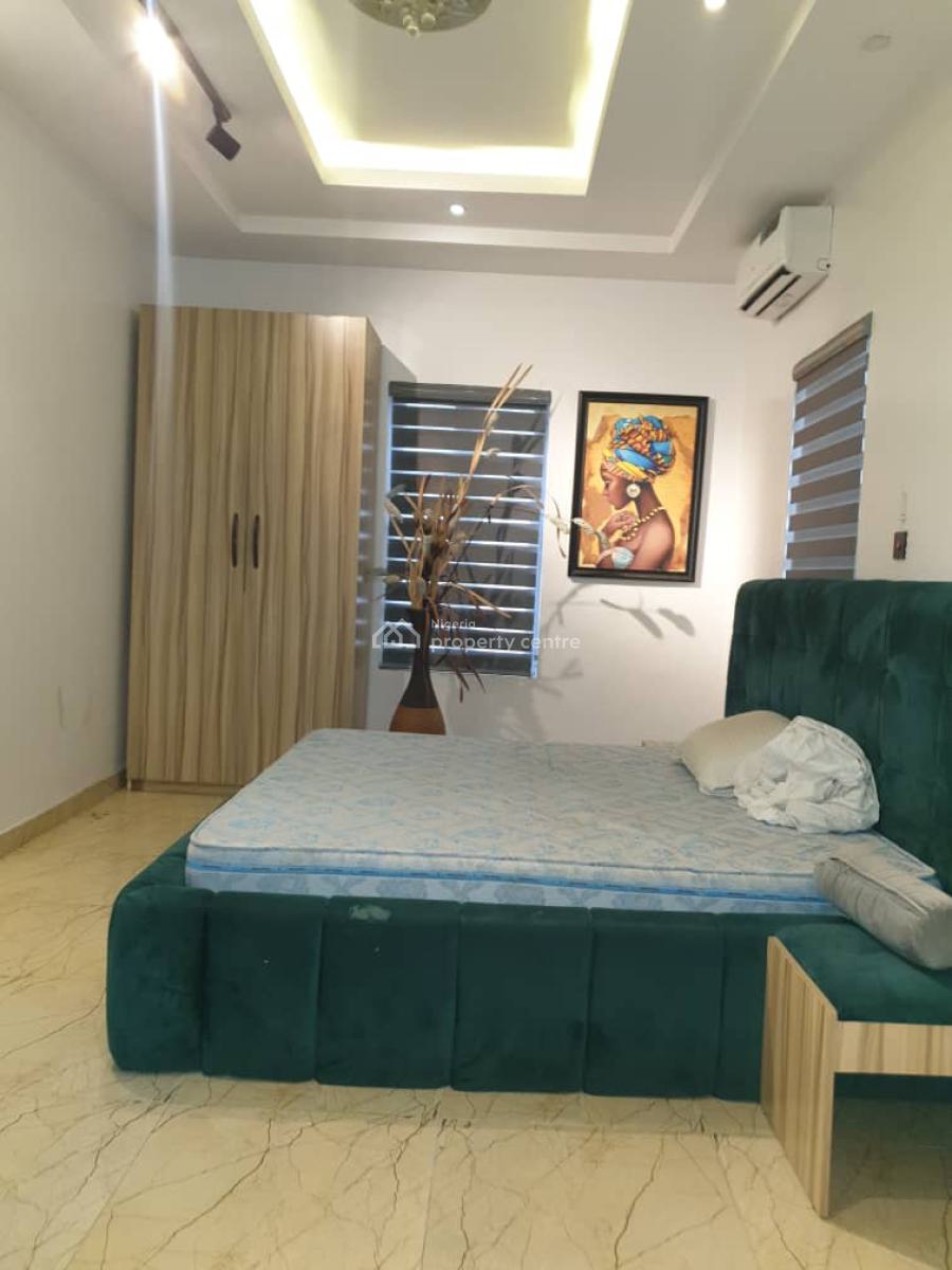 Spacious an Full Furnished 4 Bedroom Semi Detached Duplex with Bq, Osapa, Lekki, Lagos, Semi-detached Duplex for Rent