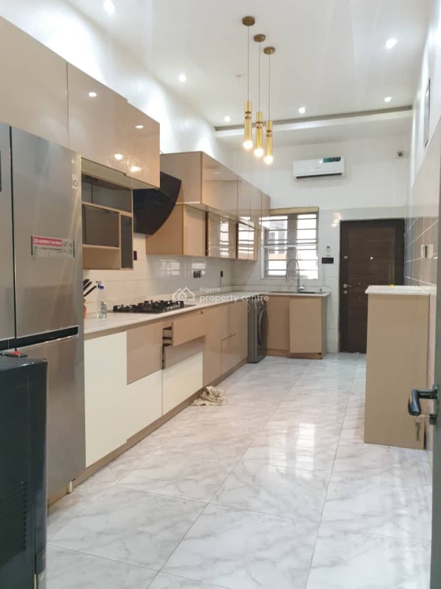 Spacious an Full Furnished 4 Bedroom Semi Detached Duplex with Bq, Osapa, Lekki, Lagos, Semi-detached Duplex for Rent