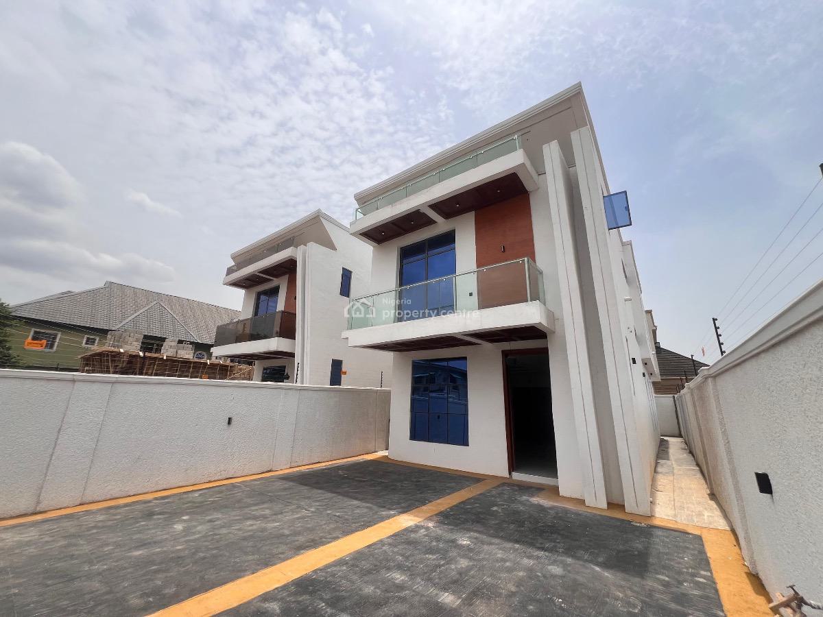 Modern 4 Bedroom Fully Detached Duplex with a Bq, Ogba, Ikeja, Lagos, Detached Duplex for Sale