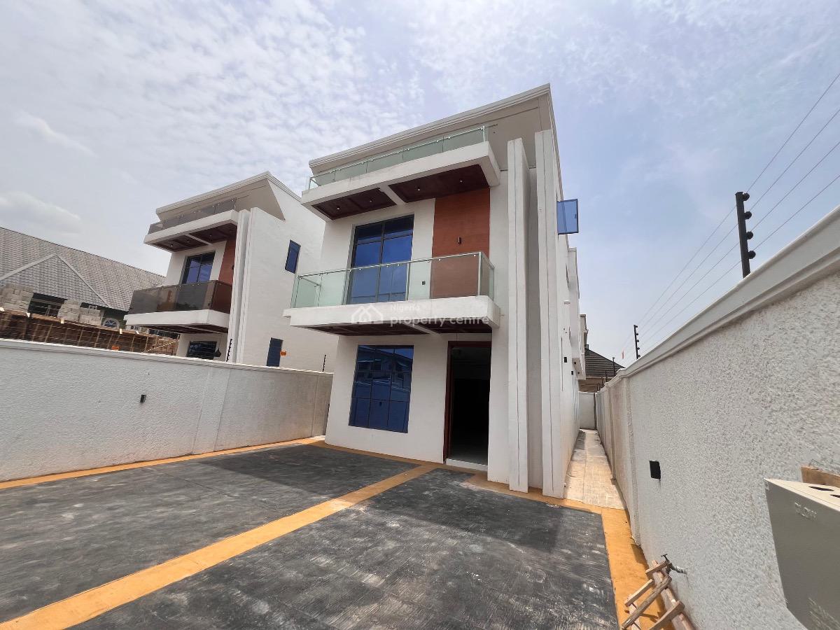 Modern 4 Bedroom Fully Detached Duplex with a Bq, Ogba, Ikeja, Lagos, Detached Duplex for Sale