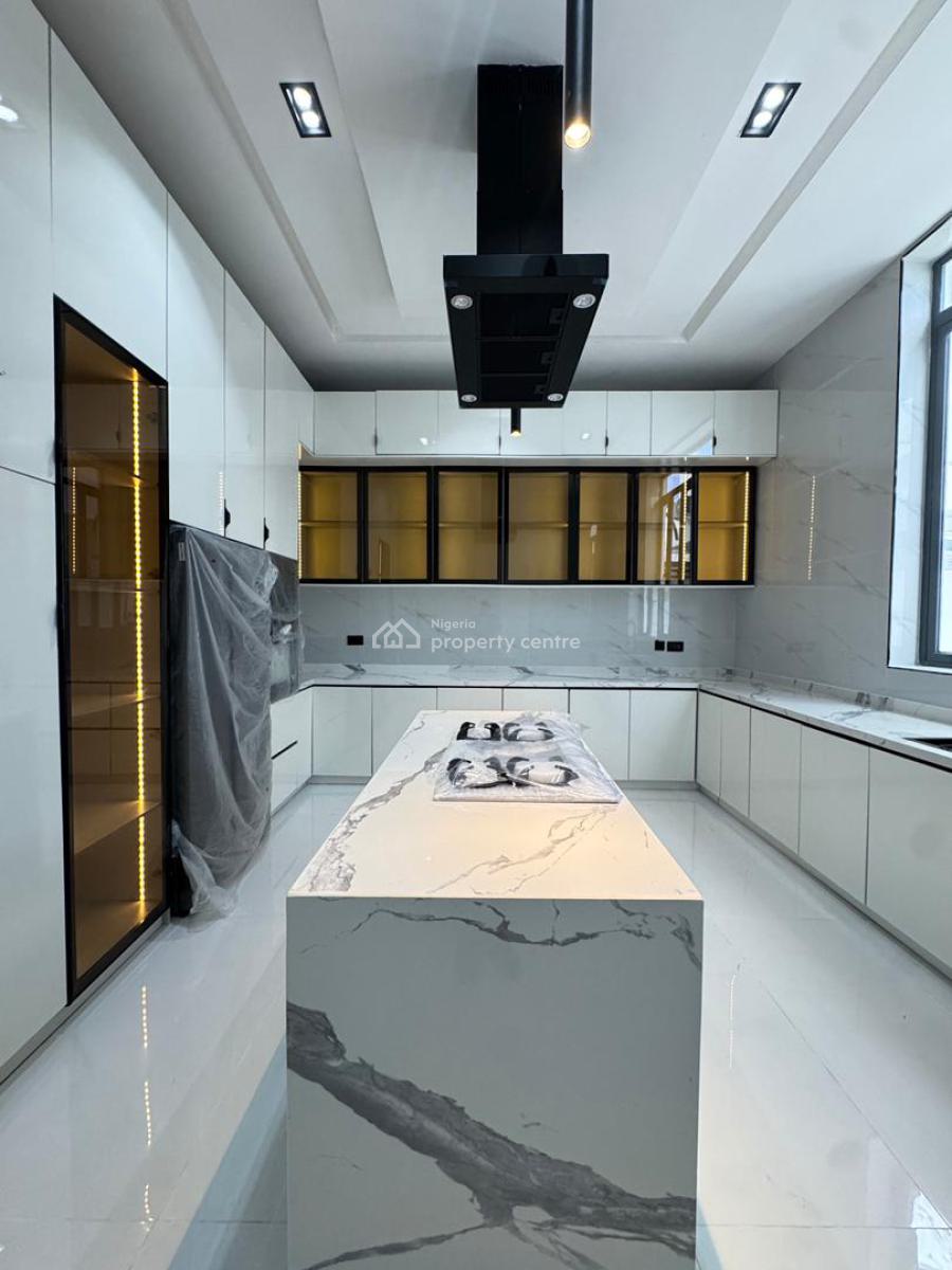 Gorgeous 5 Bedroom Duplex with a Bq and a Pool, Chevron, Lekki, Lagos, House for Sale