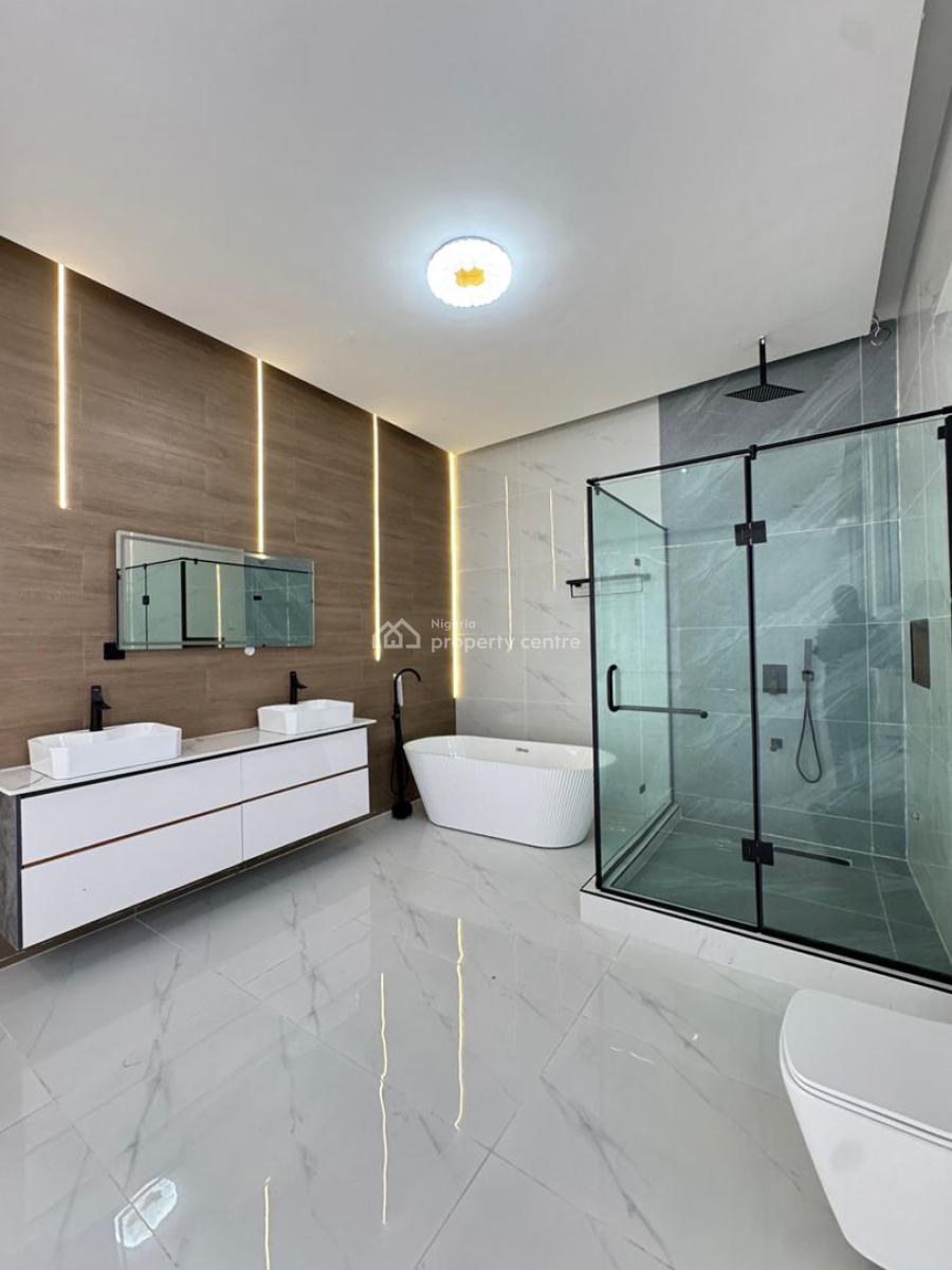 Gorgeous 5 Bedroom Duplex with a Bq and a Pool, Chevron, Lekki, Lagos, House for Sale