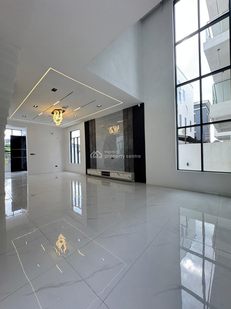 Gorgeous 5 Bedroom Duplex with a Bq and a Pool, Chevron, Lekki, Lagos, House for Sale