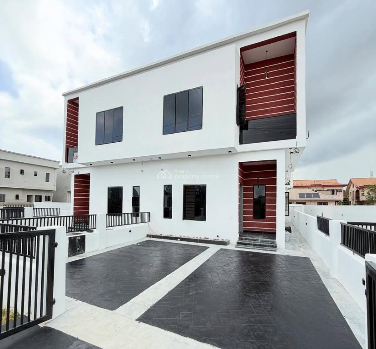 4 Bedroom Semi Detached, Ajah, Lagos, Semi-detached Duplex for Sale