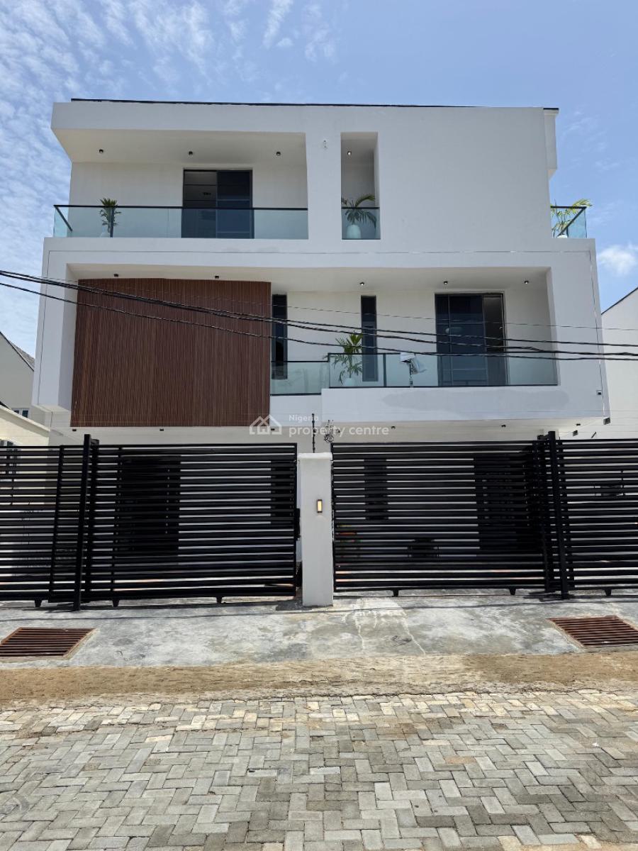 Contemporary 4 Bedroom  Semi-detached Duplex with Bq, Ikate Elegushi, Lekki, Lagos, Semi-detached Duplex for Sale
