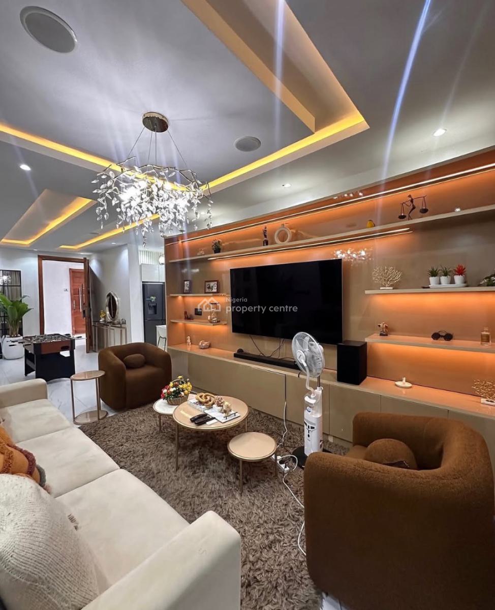 2 Bedroom Furnished Apartment Suitable for Airbnb, Osapa, Lekki, Lagos, Flat / Apartment for Rent