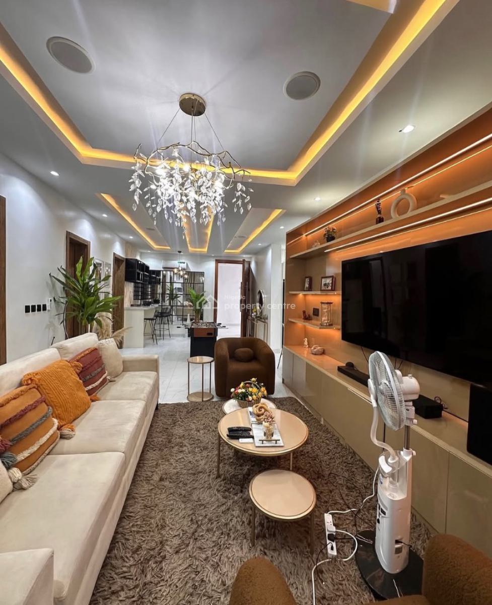 2 Bedroom Furnished Apartment Suitable for Airbnb, Osapa, Lekki, Lagos, Flat / Apartment for Rent