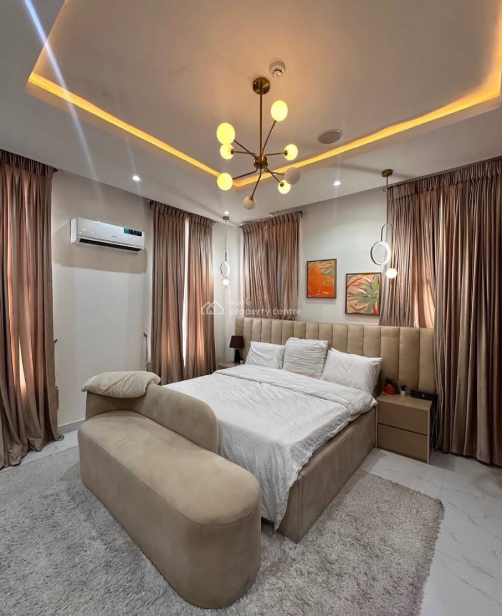 2 Bedroom Furnished Apartment Suitable for Airbnb, Osapa, Lekki, Lagos, Flat / Apartment for Rent