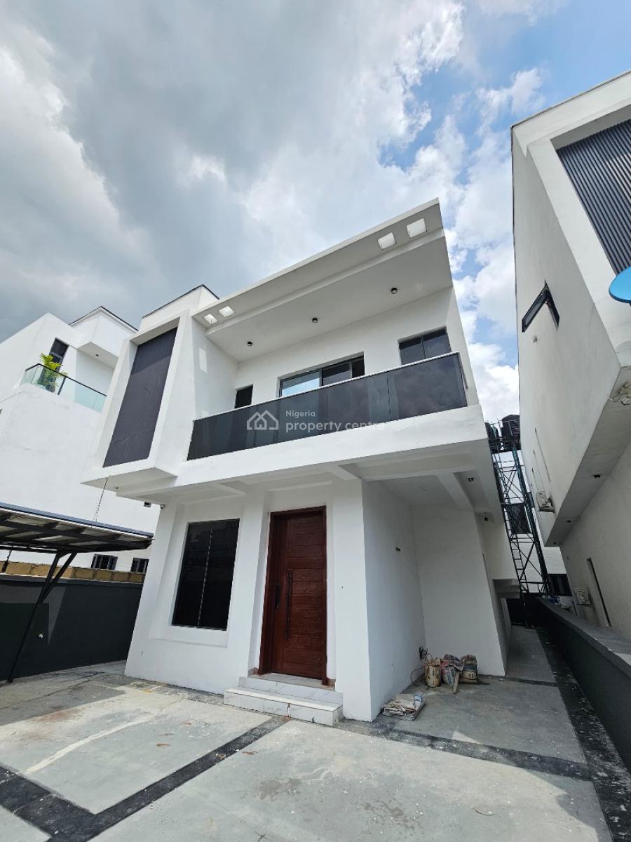 Contemporary 4-bedroom Fully Detached Duplex with Bq, Ikate Elegushi, Lekki, Lagos, Detached Duplex for Sale