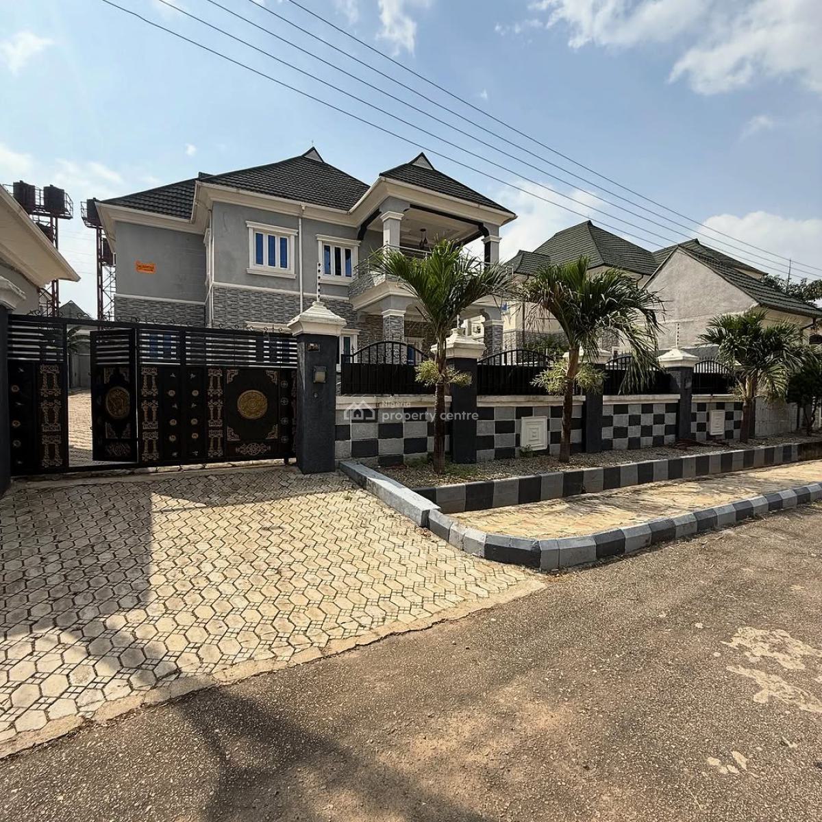 5 Bedroom Fully Detached Duplex with 2 Rooms Bq, Life Camp, Abuja, Detached Duplex for Sale