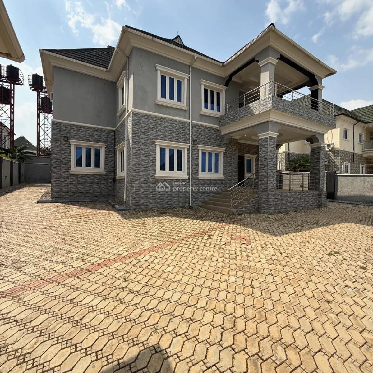 5 Bedroom Fully Detached Duplex with 2 Rooms Bq, Life Camp, Abuja, Detached Duplex for Sale