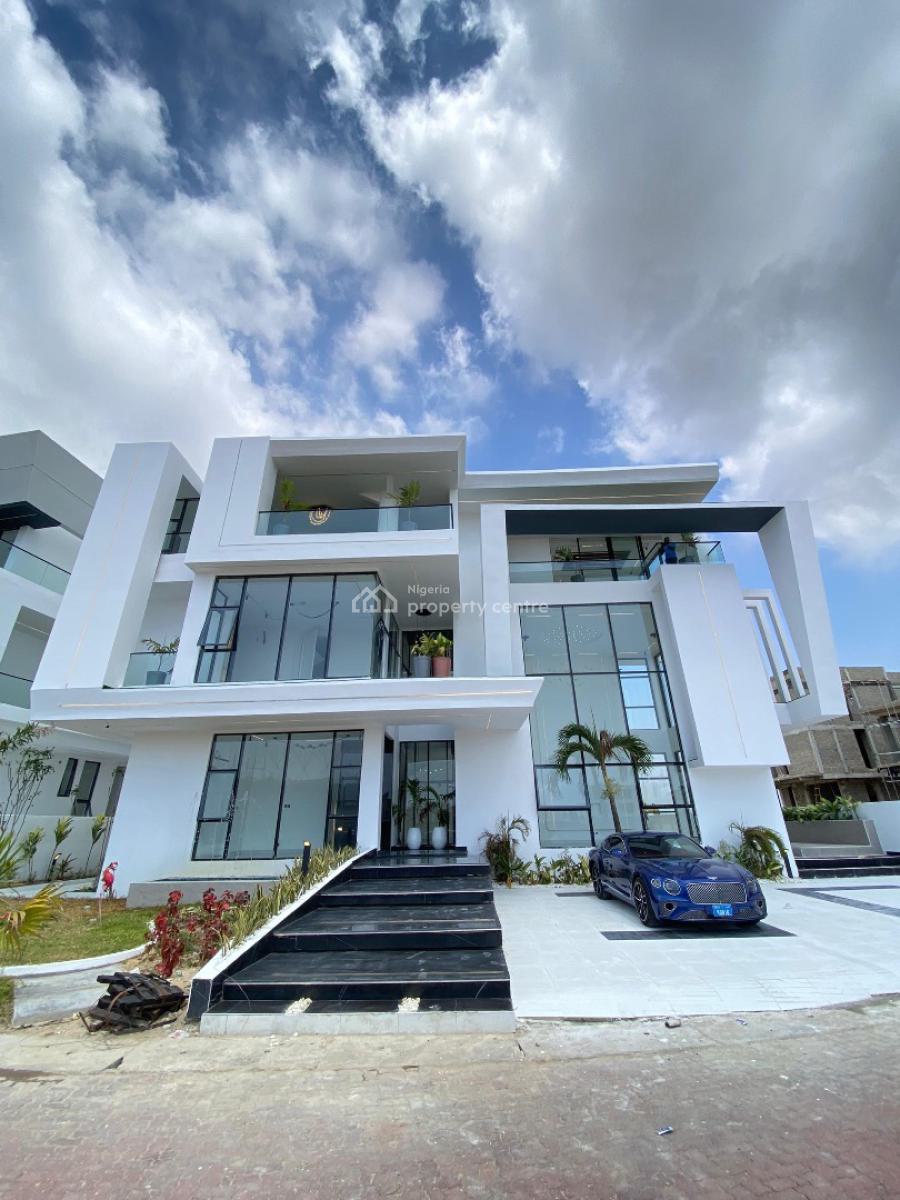 Beautiful 5 Bedroom Duplex with a Pool, Cinema and a Bq, Osapa, Lekki, Lagos, House for Sale