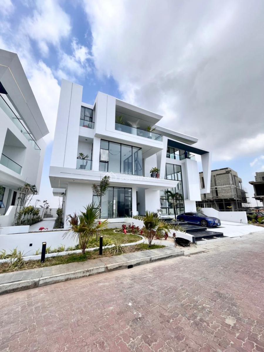 Beautiful 5 Bedroom Duplex with a Pool, Cinema and a Bq, Osapa, Lekki, Lagos, House for Sale