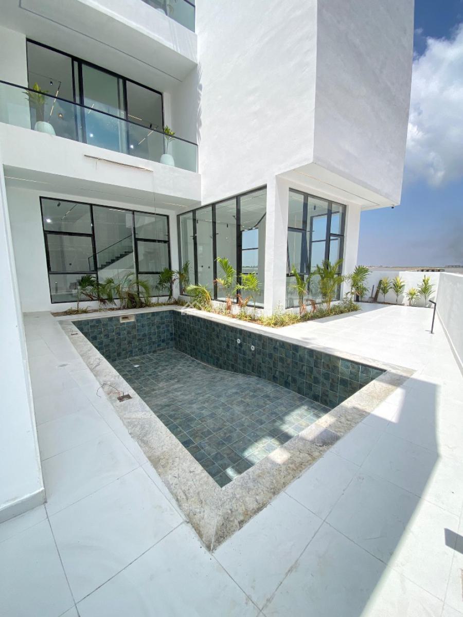 Beautiful 5 Bedroom Duplex with a Pool, Cinema and a Bq, Osapa, Lekki, Lagos, House for Sale