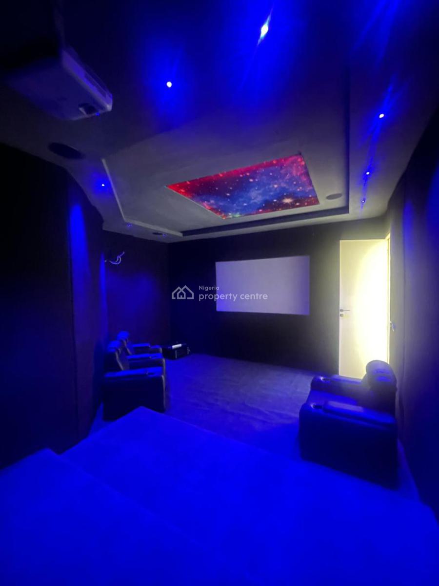Luxurious 5 Bedroom Detached Duplex with Bq in a Secured Estate, Chevron, Lekki, Lagos, Detached Duplex for Sale