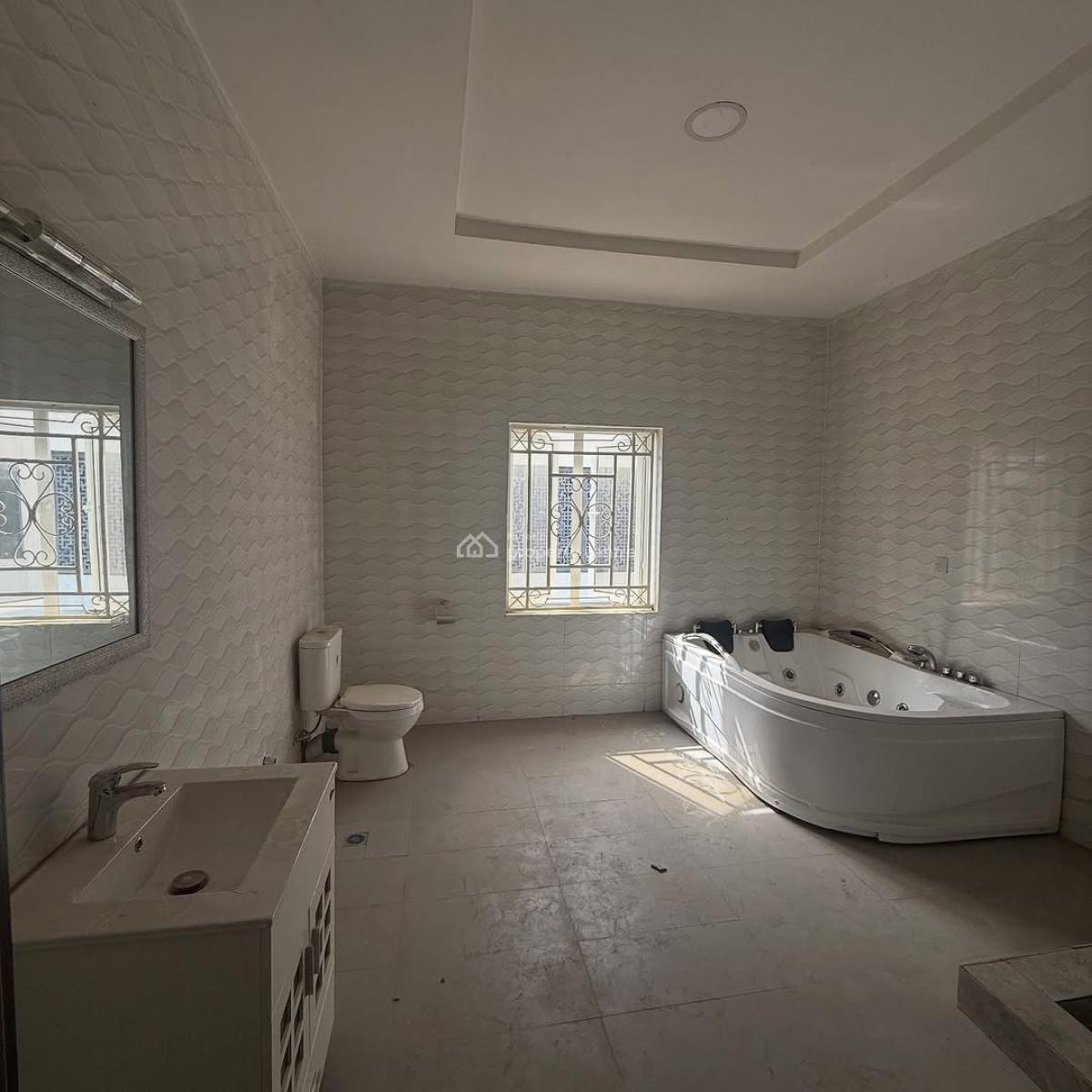 5 Bedroom Fully Detached Duplex with 2 Rooms Bq, Fha, Guzape District, Abuja, Detached Duplex for Sale