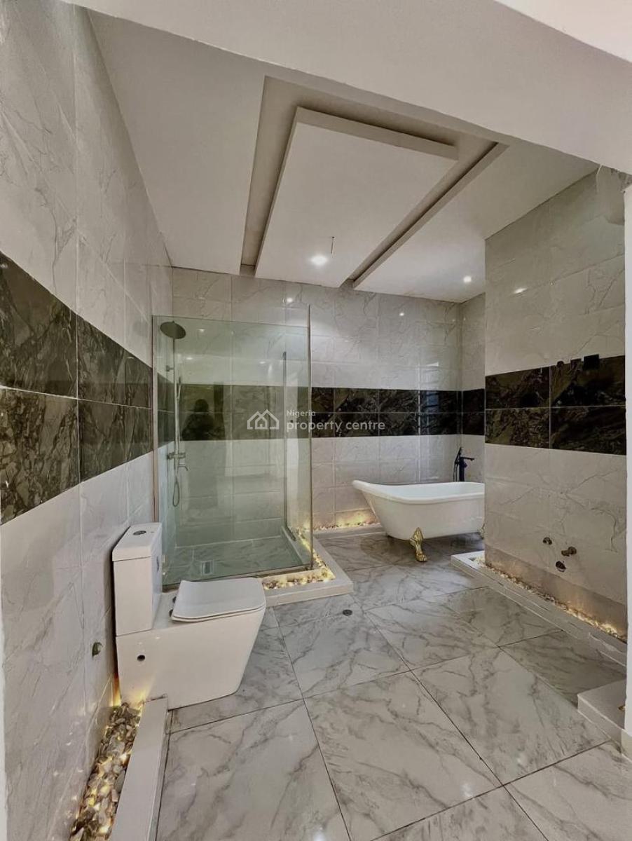 Magnificent 5 Bedroom Semi Detached Duplex with a Pool,gym, Bq, Osapa, Lekki, Lagos, House for Sale