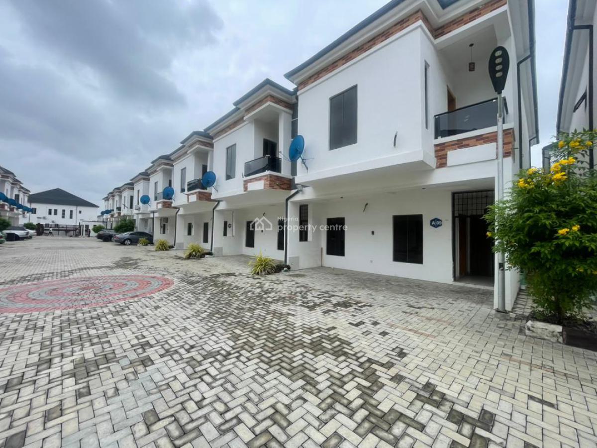 Lovely 4-bedroom Terrace Duplex All Rooms En-suite, Harris Drive, Vgc, Lekki, Lagos, Terraced Duplex for Rent