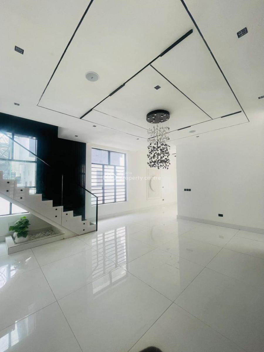 Astonishing 5 Bedroom Detached Duplex with Bq in a Secured Estate, Chevron, Lekki, Lagos, Detached Duplex for Sale