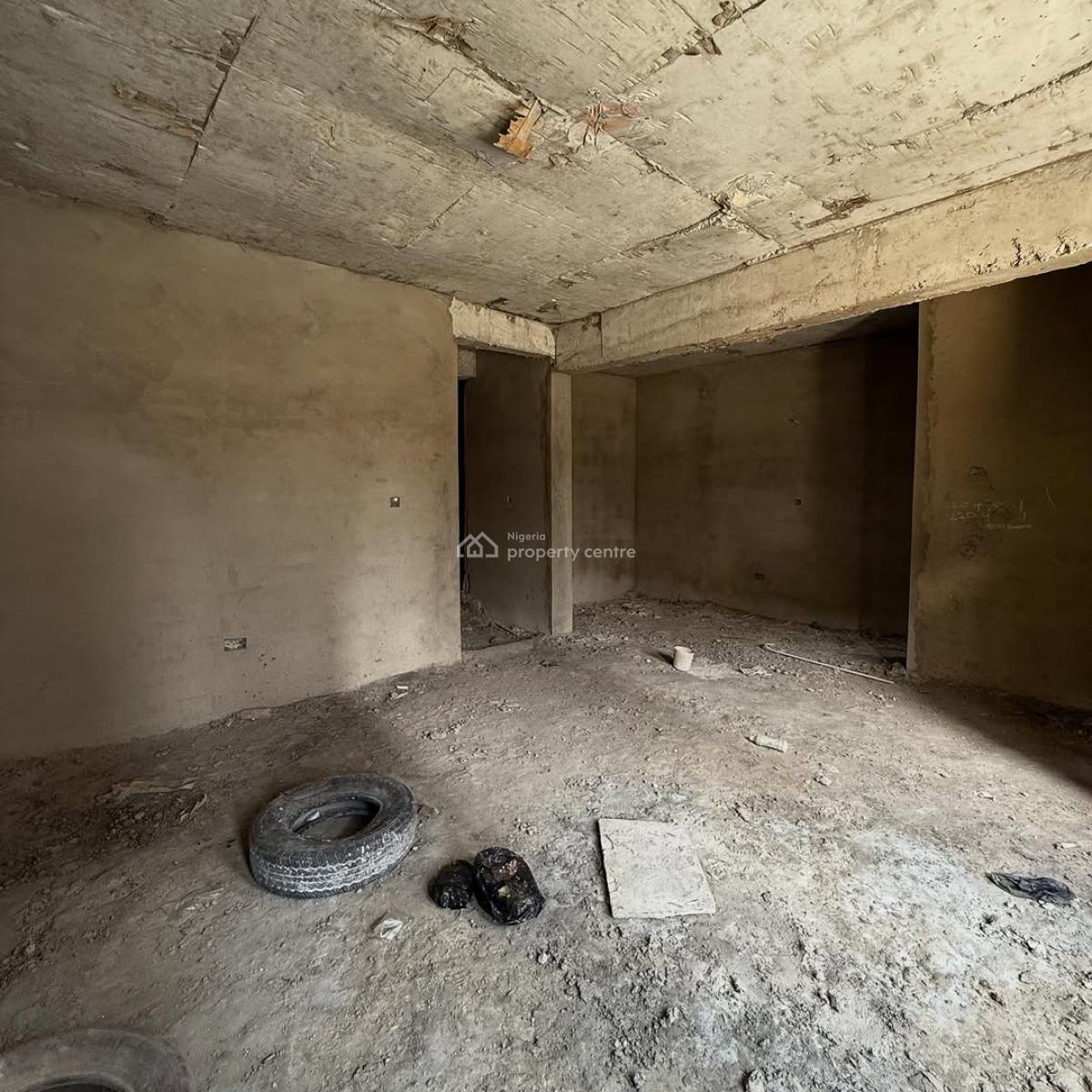 Semi Finished 4 Bedroom Terrace Duplex with Bq, Mabushi, Abuja, Terraced Duplex for Sale