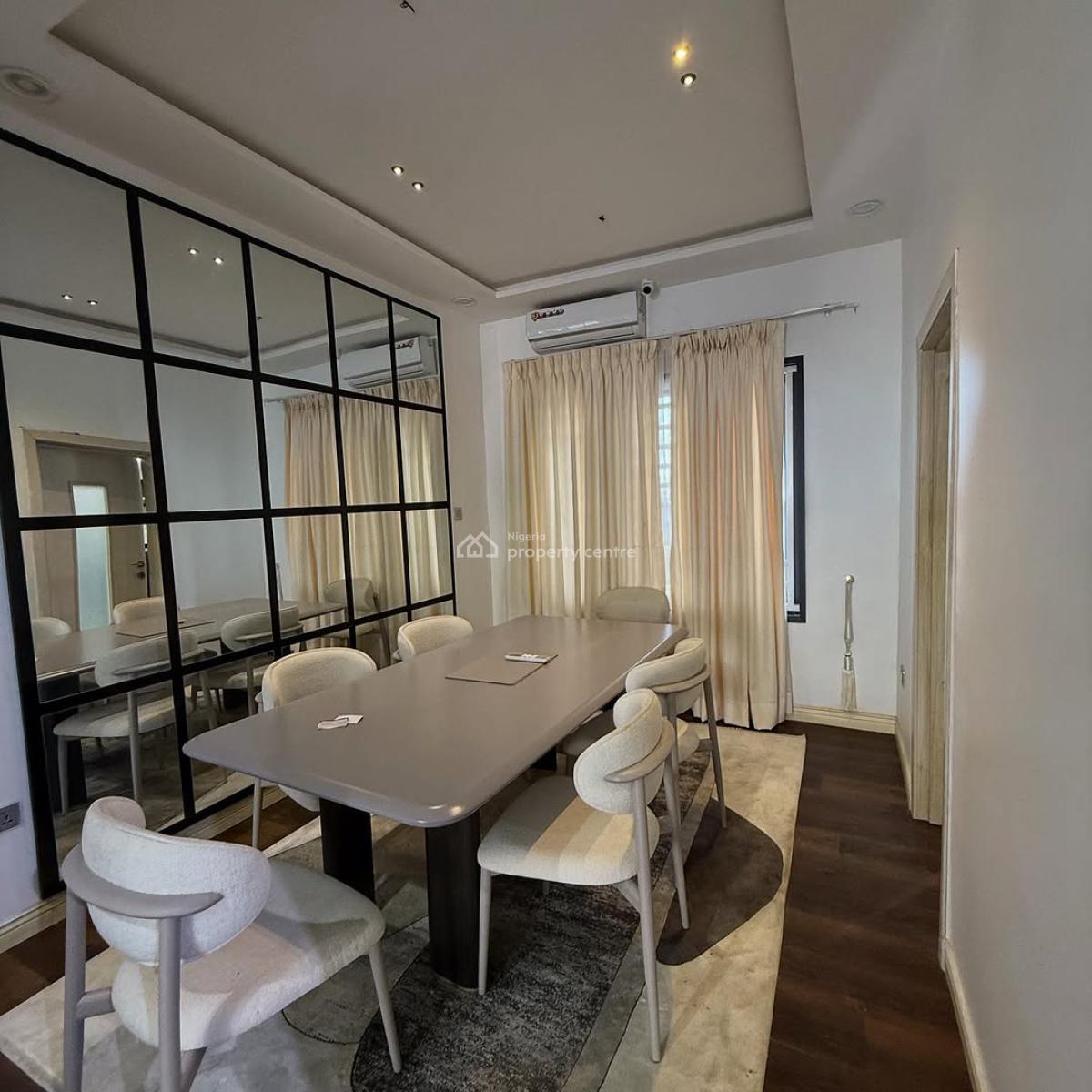 Corner Unit Furnished 4 Bedroom Terrace with Bq, Inverter, Cctv, Ac, Life Camp, Abuja, Terraced Duplex for Sale