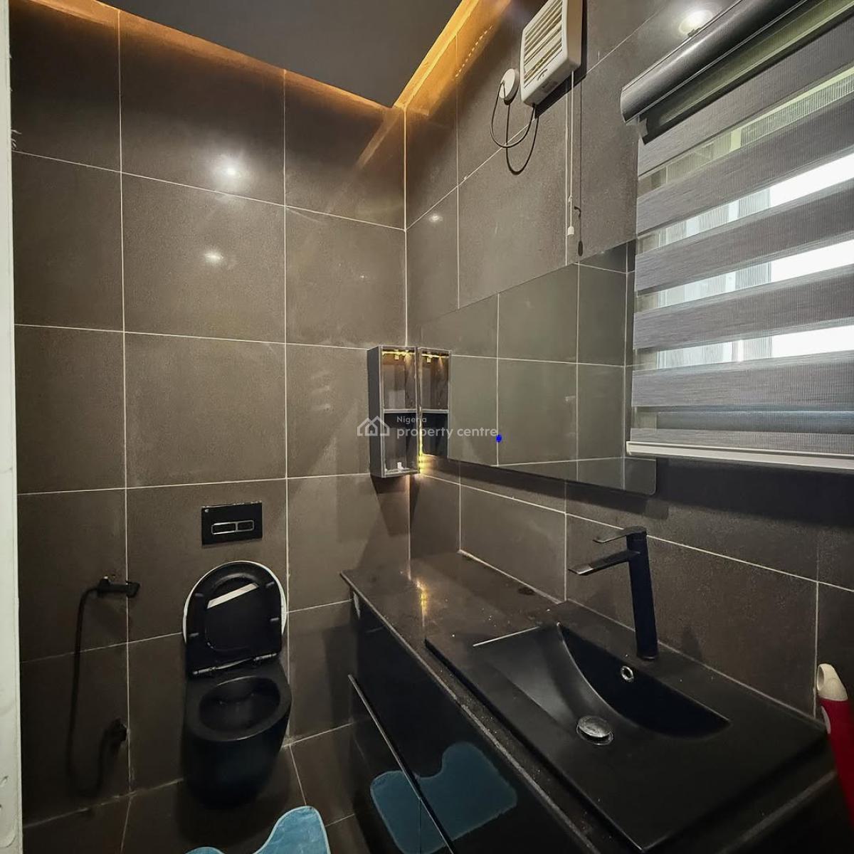 Corner Unit Furnished 4 Bedroom Terrace with Bq, Inverter, Cctv, Ac, Life Camp, Abuja, Terraced Duplex for Sale