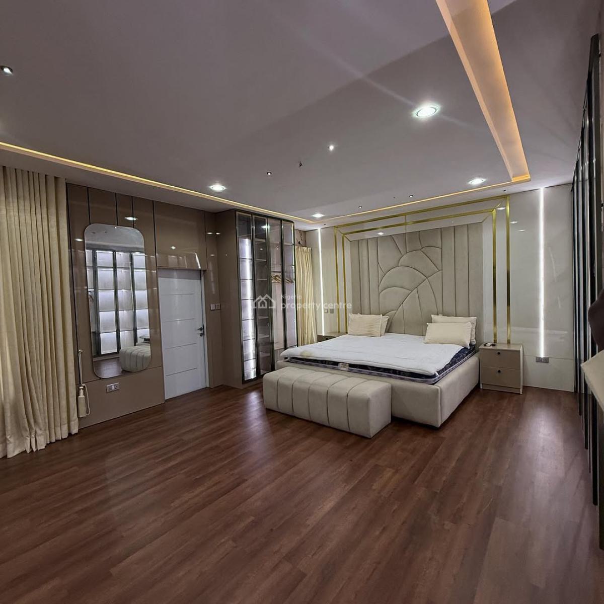 Corner Unit Furnished 4 Bedroom Terrace with Bq, Inverter, Cctv, Ac, Life Camp, Abuja, Terraced Duplex for Sale