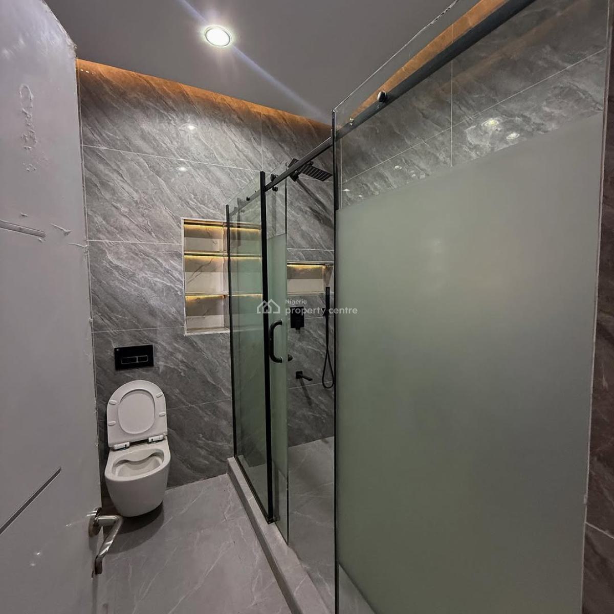 Corner Unit Furnished 4 Bedroom Terrace with Bq, Inverter, Cctv, Ac, Life Camp, Abuja, Terraced Duplex for Sale