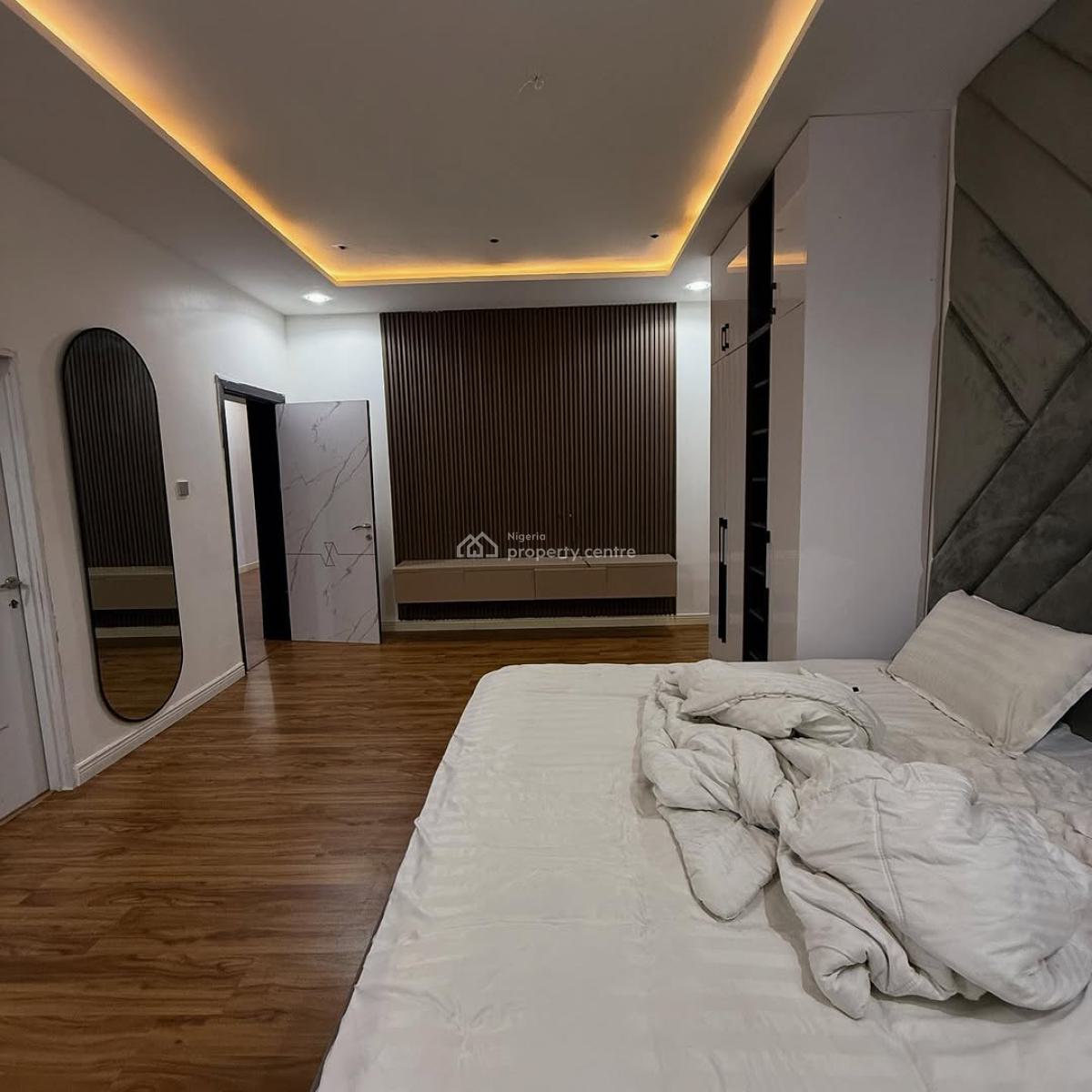 Corner Unit Furnished 4 Bedroom Terrace with Bq, Inverter, Cctv, Ac, Life Camp, Abuja, Terraced Duplex for Sale