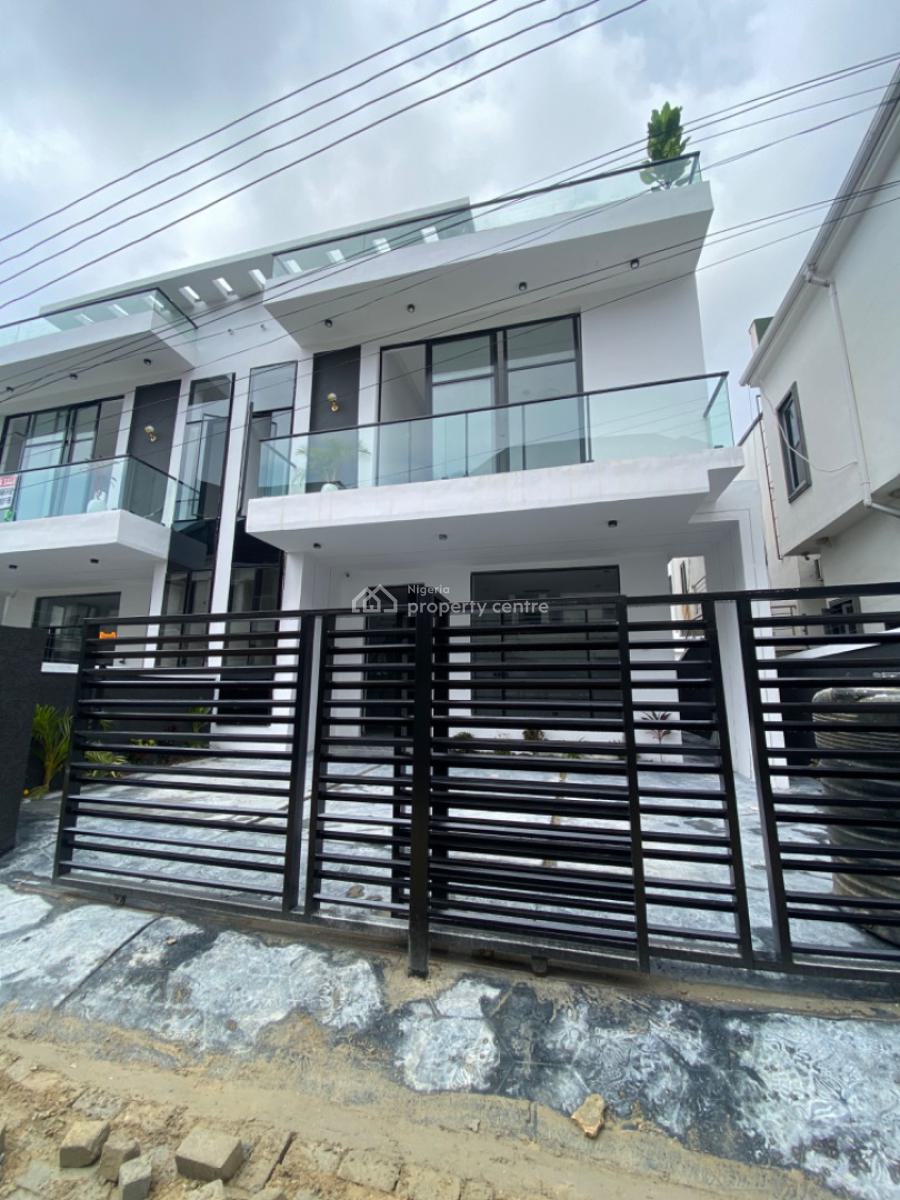 Bran New Contemporary 4 Bedrooms Fully Detached Duplex with a Bq, Ikota, Lekki, Lagos, Detached Duplex for Sale
