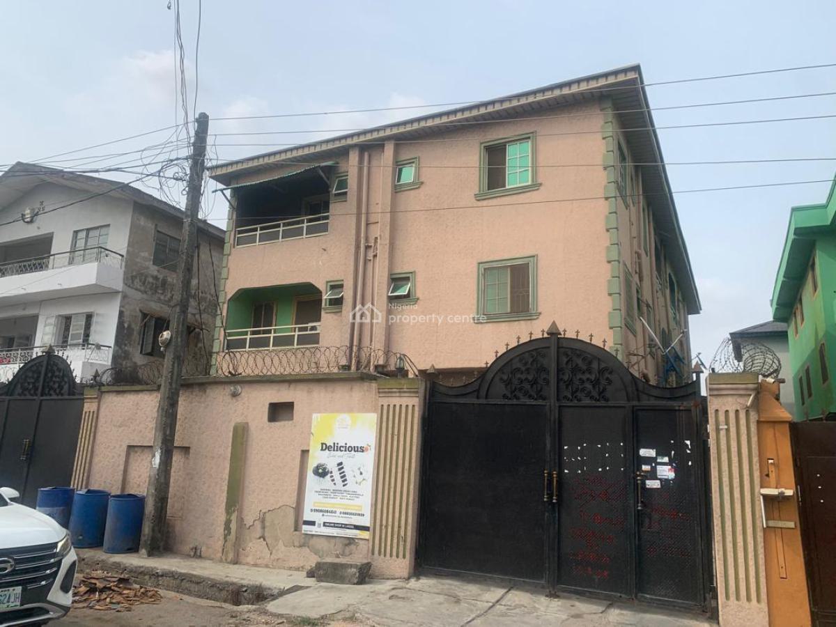 a Block of 6 Flat of 3 Bedroom Each All Rooms Ensuite, Fakorede Street, Shomolu, Lagos, Block of Flats for Sale