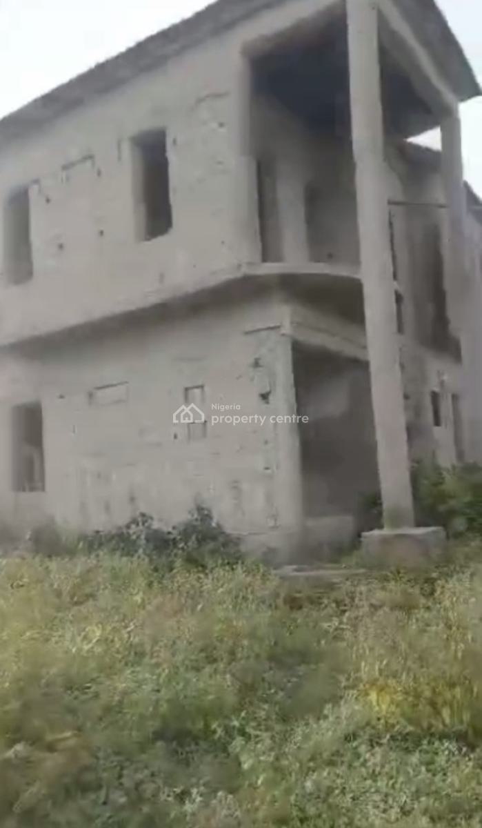 4-bedroom Fully Detached Carcass Duplex, Eko Akete, Abijo, Lekki, Lagos, Detached Duplex for Sale