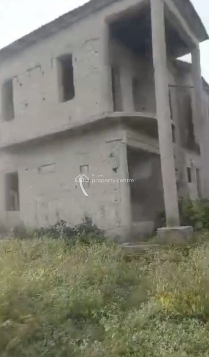 4-bedroom Fully Detached Carcass Duplex, Eko Akete, Abijo, Lekki, Lagos, Detached Duplex for Sale