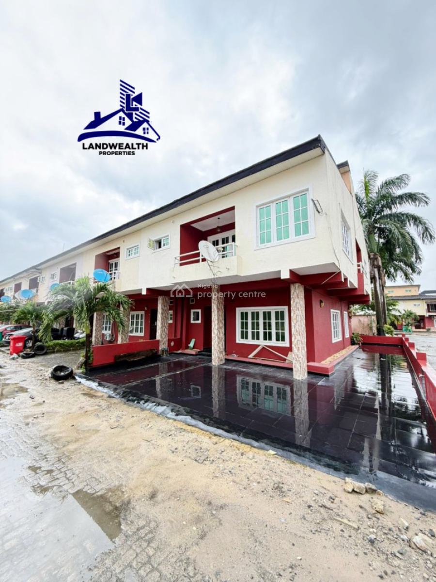 Brand New  Furnished 4 Bedroom Corner Piece Terrace Swimming Pool, Ajah, Lagos, Terraced Duplex for Sale