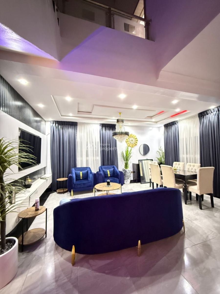 Brand New  Furnished 4 Bedroom Corner Piece Terrace Swimming Pool, Ajah, Lagos, Terraced Duplex for Sale