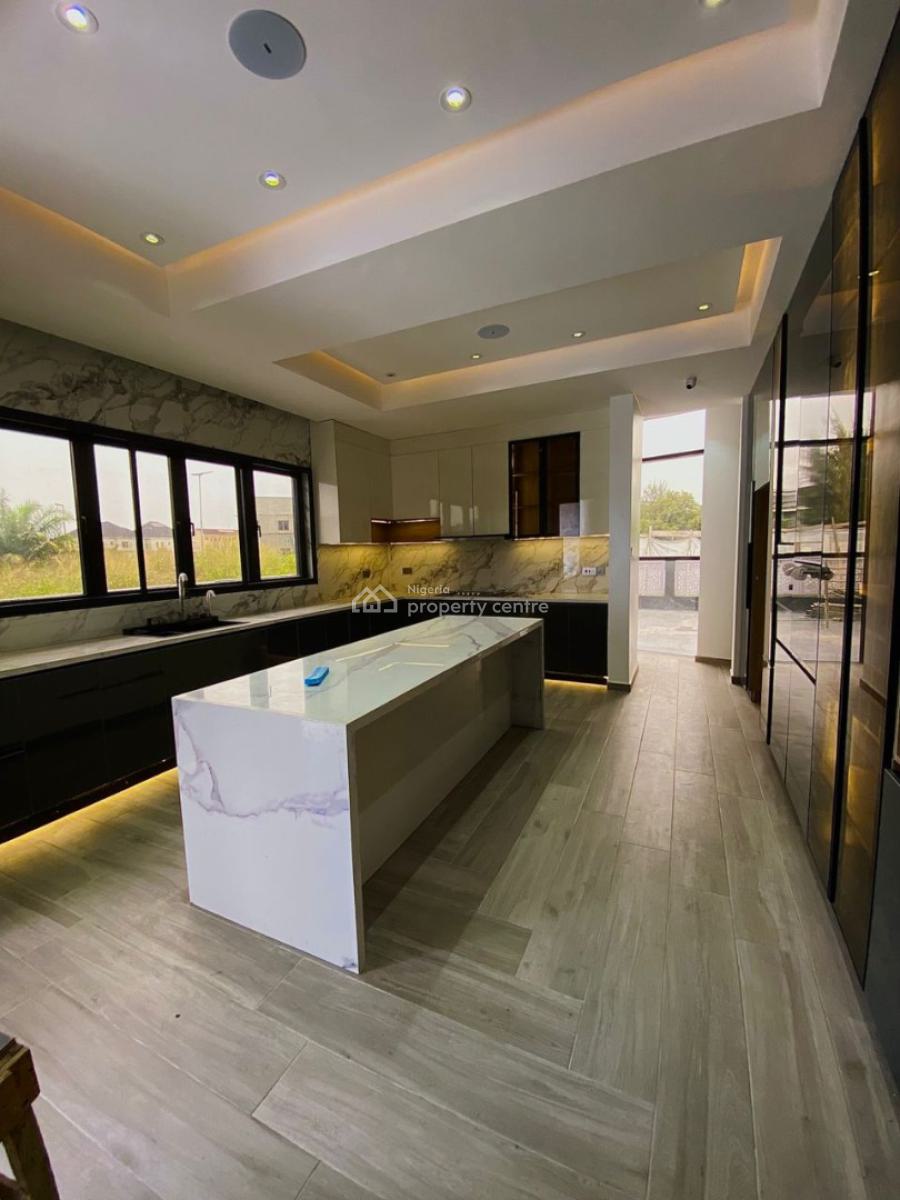 Exquisite 5 Bedroom Fully Detached Duplex with Bq Pool, Royal Garden Estate, Lekki Phase 2, Lekki, Lagos, Detached Duplex for Sale