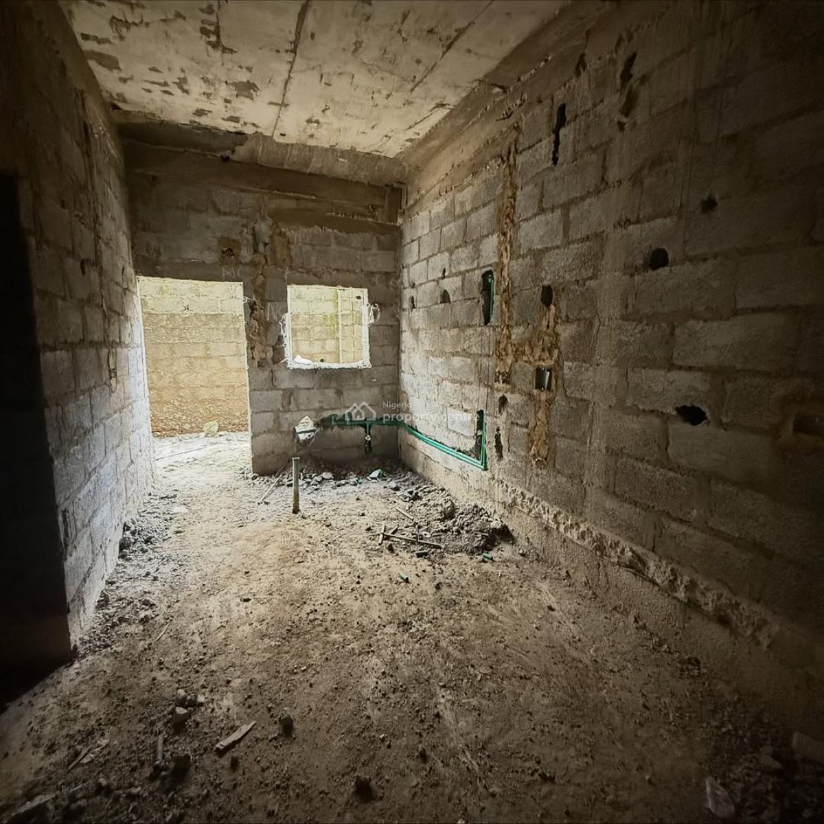 Semi Finished 4 Bedroom Terrace Duplex with Bq, H Medix, Guzape District, Abuja, Terraced Duplex for Sale