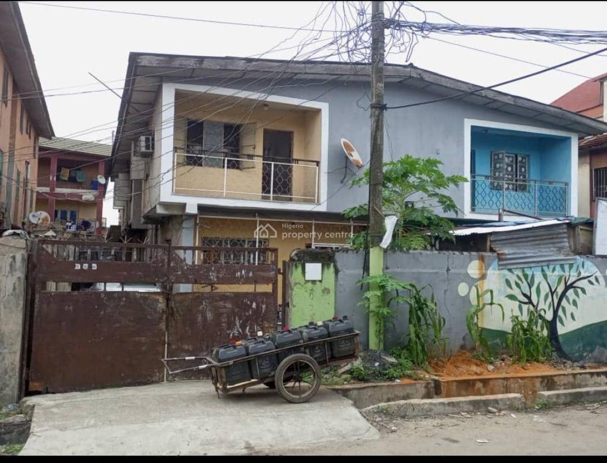a Units of 4 Bedroom Semi-detached Duplexes with Bq, Off Adetola Street, Aguda, Surulere, Lagos, Semi-detached Duplex for Sale