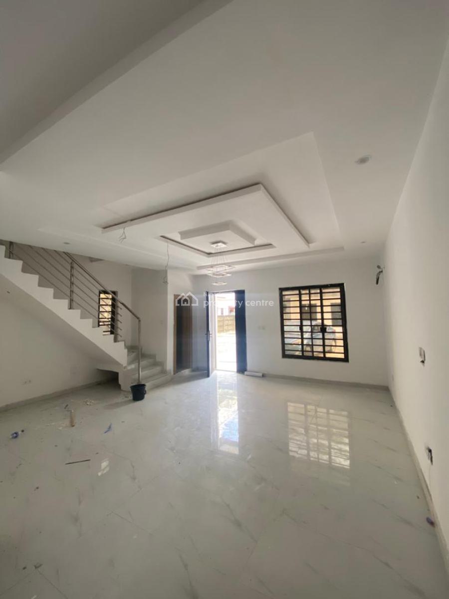 Brand New and Serviced 4-bedroom Terrace Duplex, Abraham Adesanya, Ajah, Lagos, Terraced Duplex for Rent