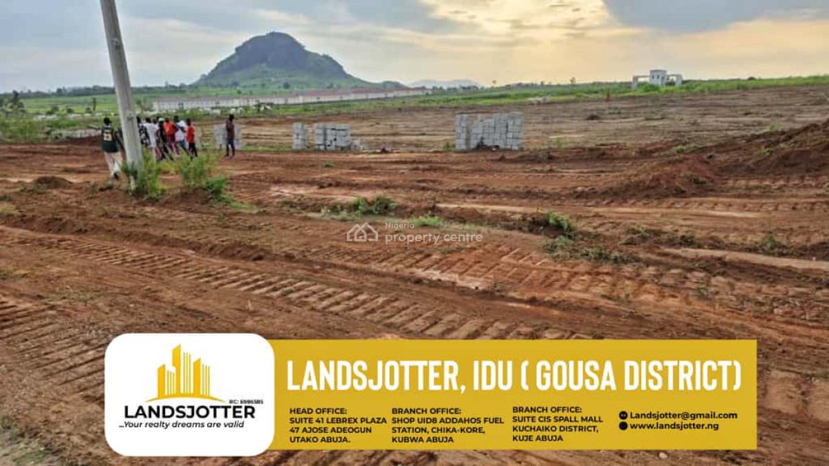 3 Bedroom Terrace Residential Land Fcda C of O, Idu Industrial, Abuja, Residential Land for Sale