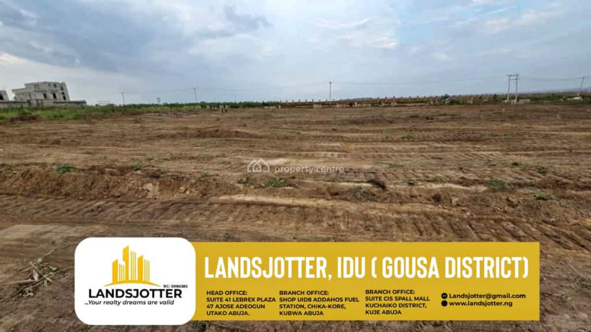 3 Bedroom Terrace Residential Land Fcda C of O, Idu Industrial, Abuja, Residential Land for Sale