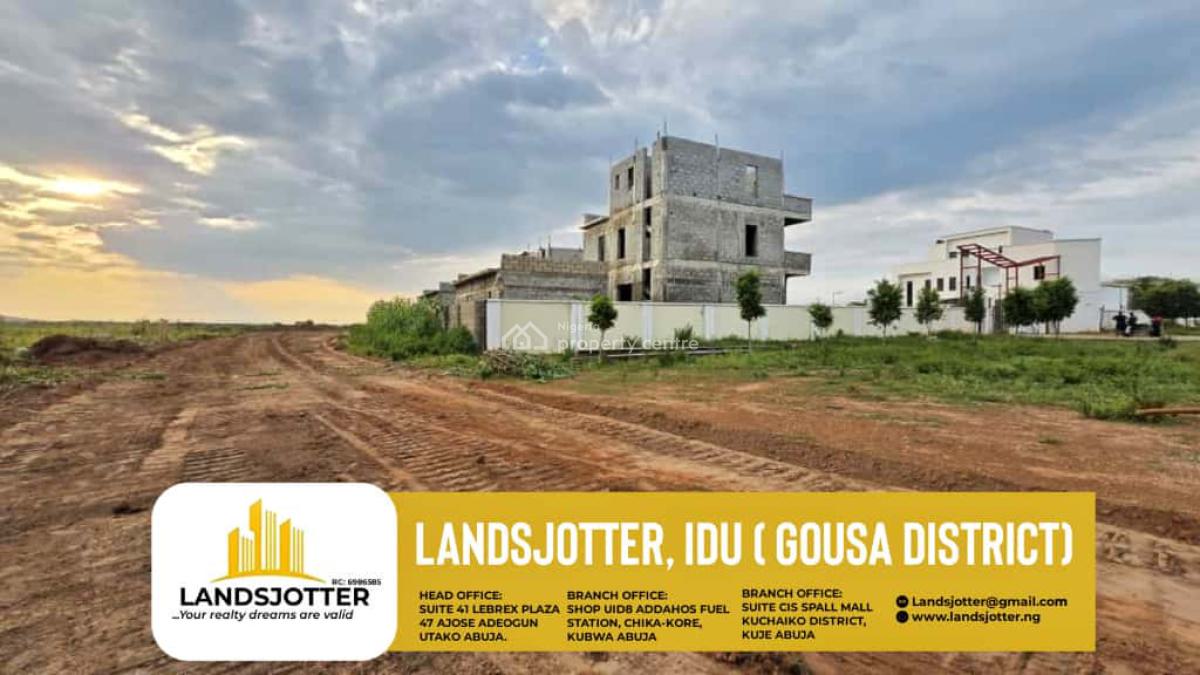 3 Bedroom Terrace Residential Land Fcda C of O, Idu Industrial, Abuja, Residential Land for Sale