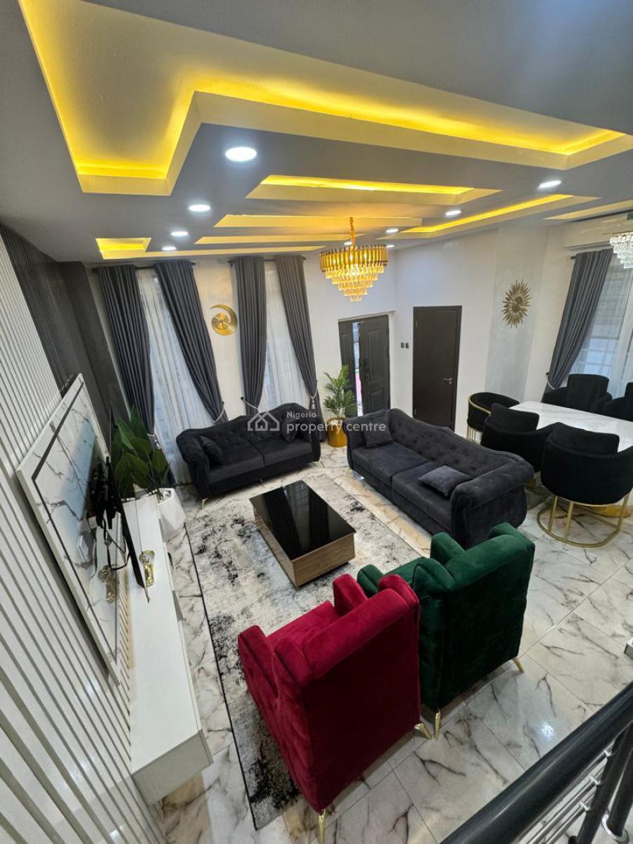 4 Bedroom Duplex, Lekki Palm City Estate, Ajah, Lagos, Detached Duplex Short Let