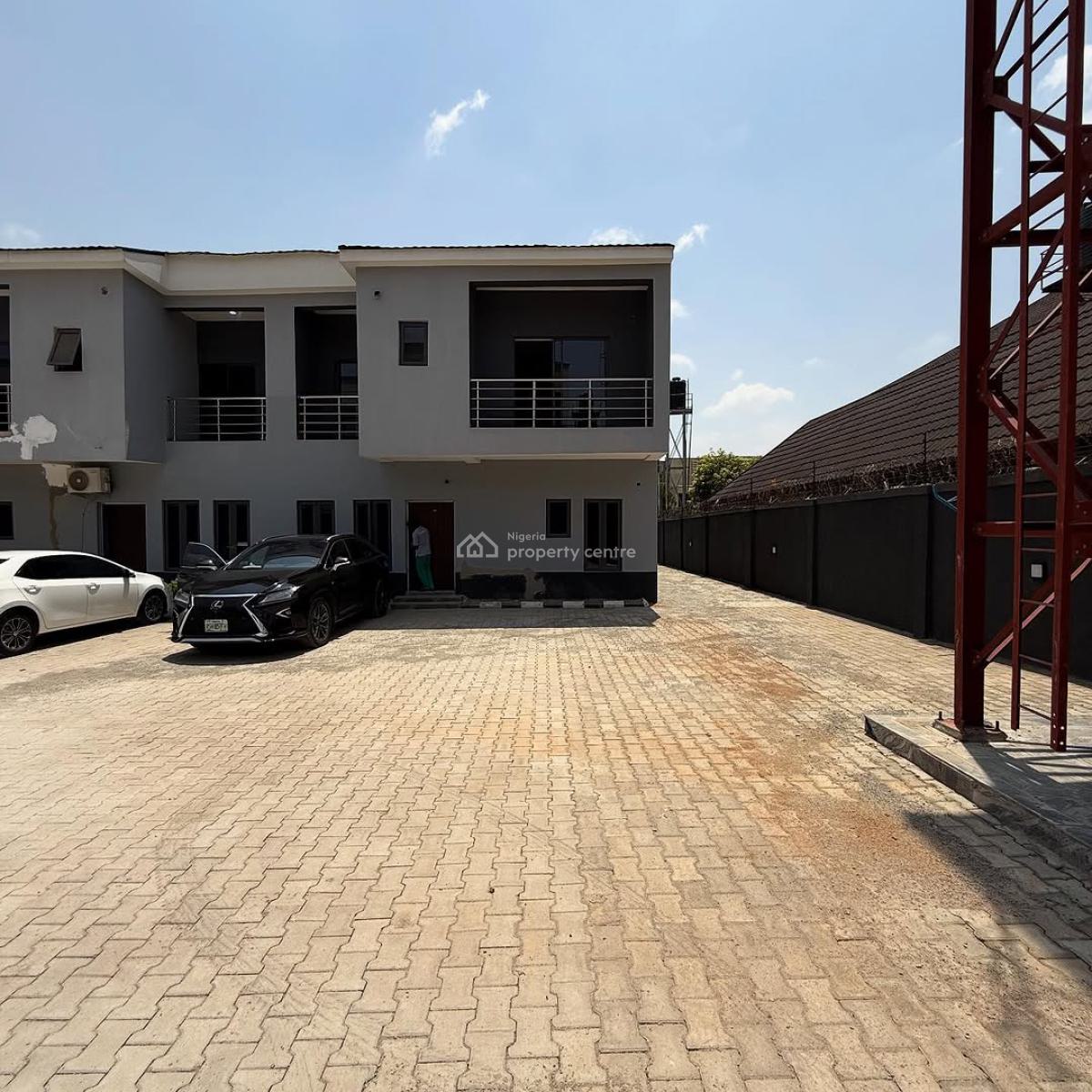 Corner Piece Serviced Brand New 4 Bedroom Terrace Duplex with Bq, Kado, Abuja, Terraced Duplex for Rent