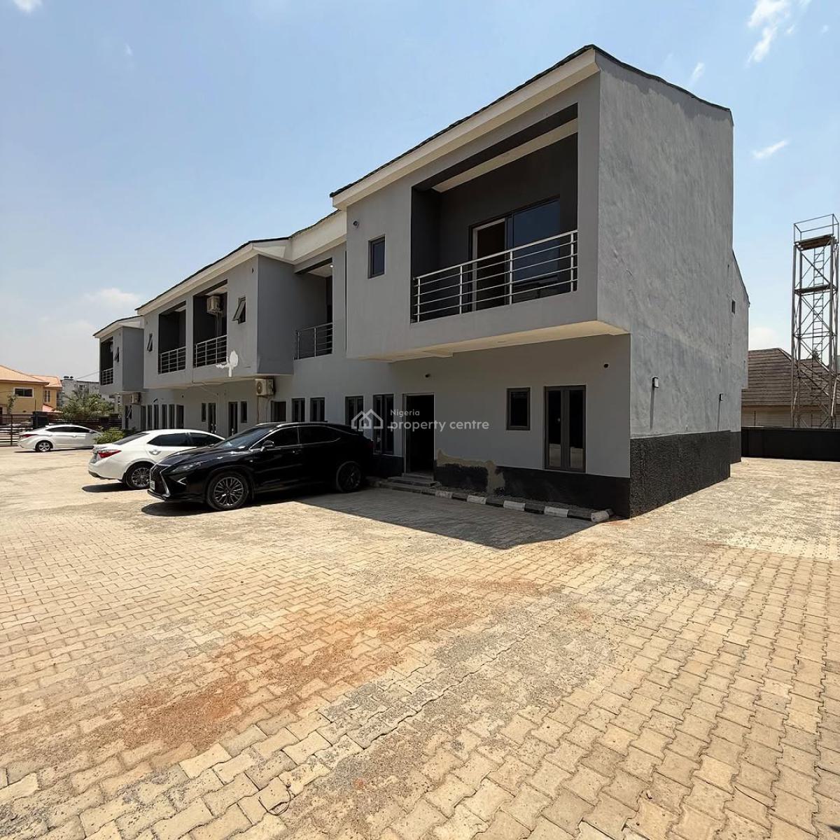 Corner Piece Serviced Brand New 4 Bedroom Terrace Duplex with Bq, Kado, Abuja, Terraced Duplex for Rent