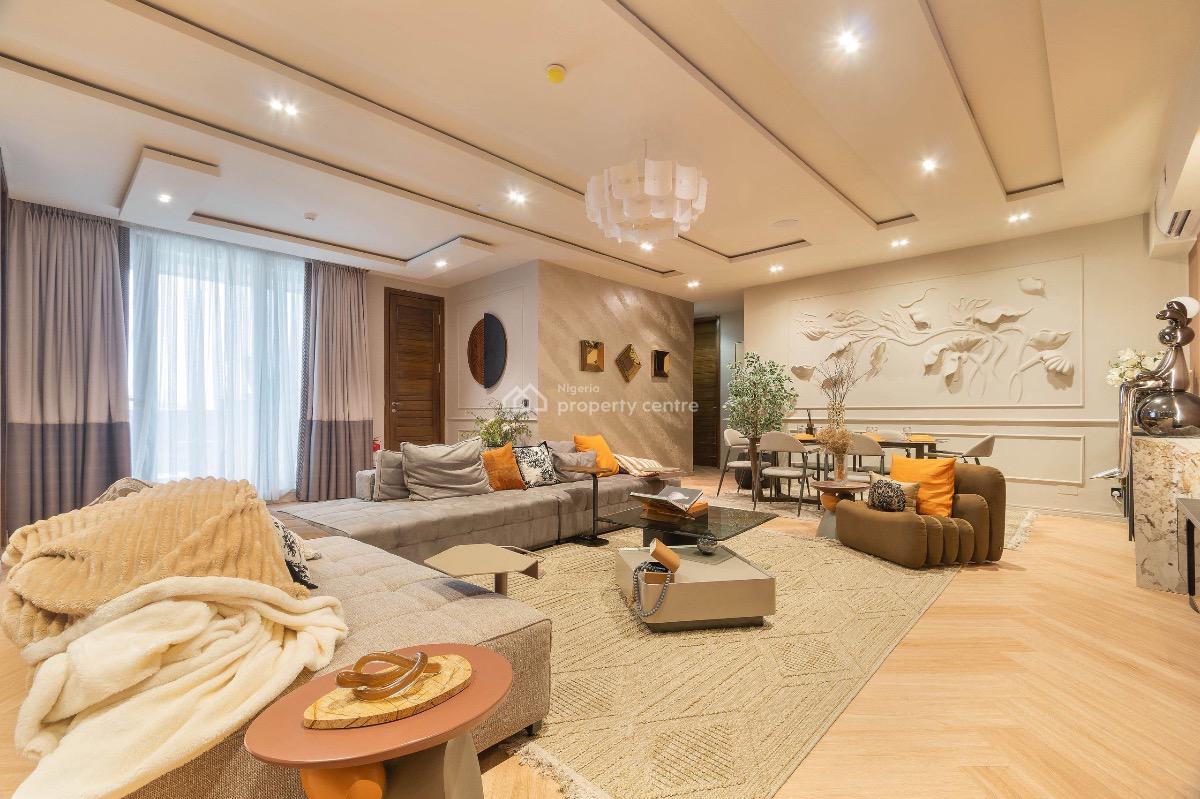 Luxurious 3 Bedroom City and Water View Apartment, Ikoyi, Lagos, House Short Let